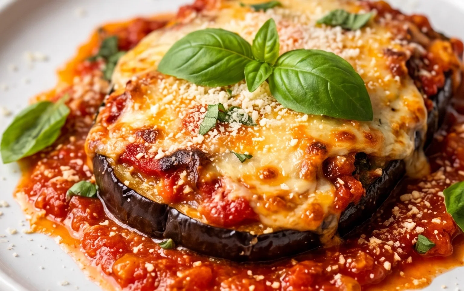 Baked Eggplant Parmesan