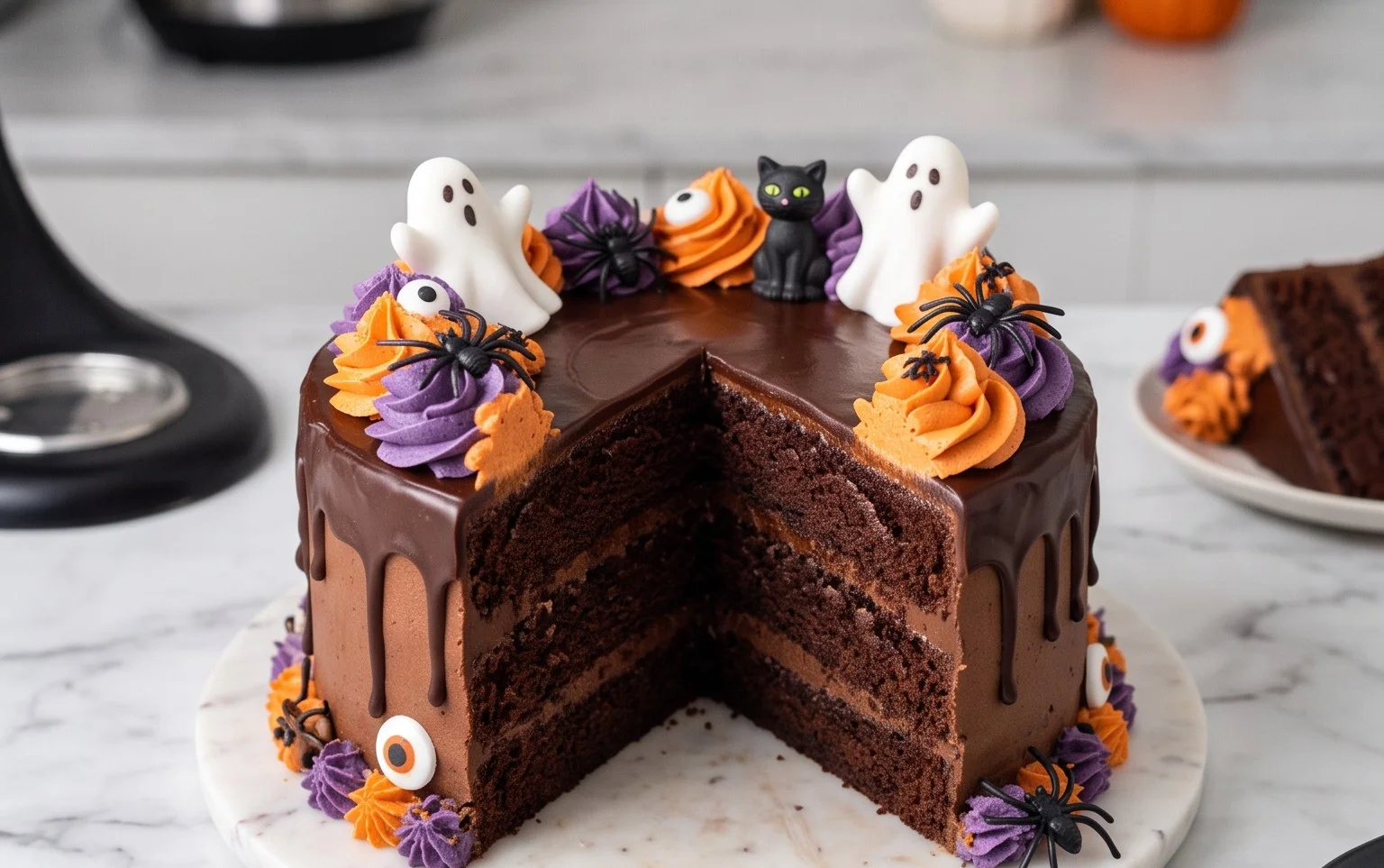 Bolo Halloween: photos effrayantes & tutoriels gourmands